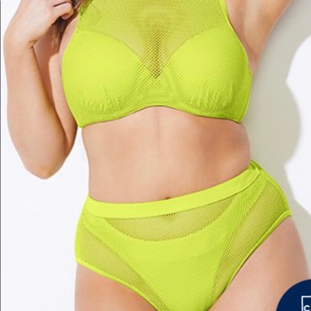 Gabi Fresh Lime Green Swimsuit